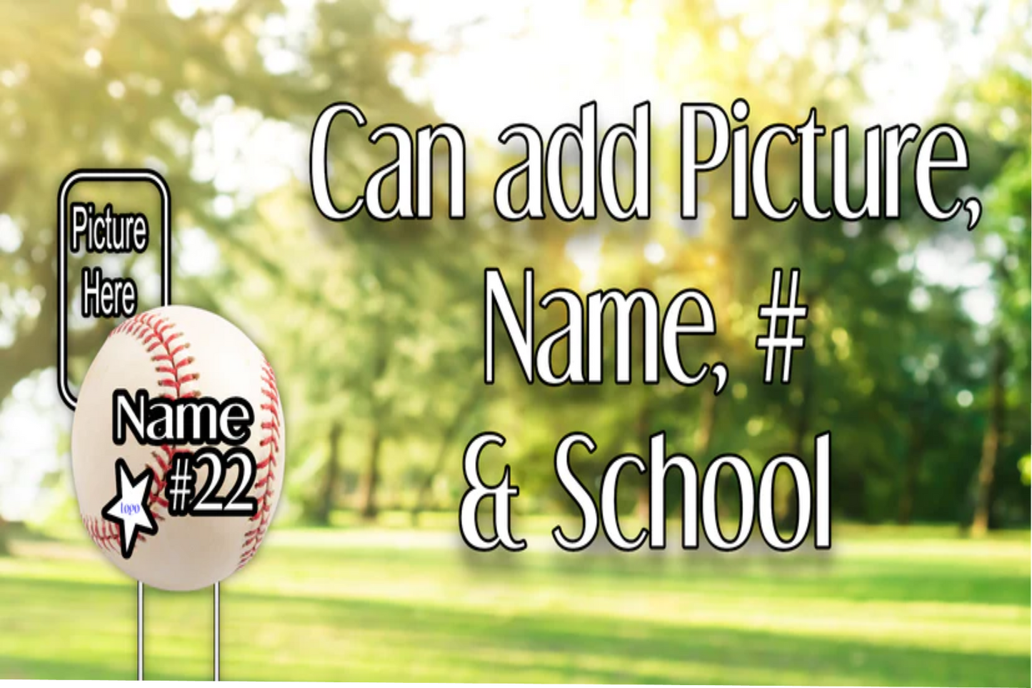 SPORTS YARD SIGNS