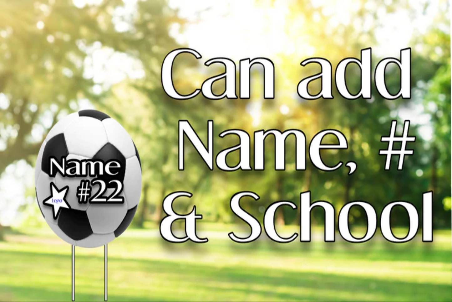 SPORTS YARD SIGNS