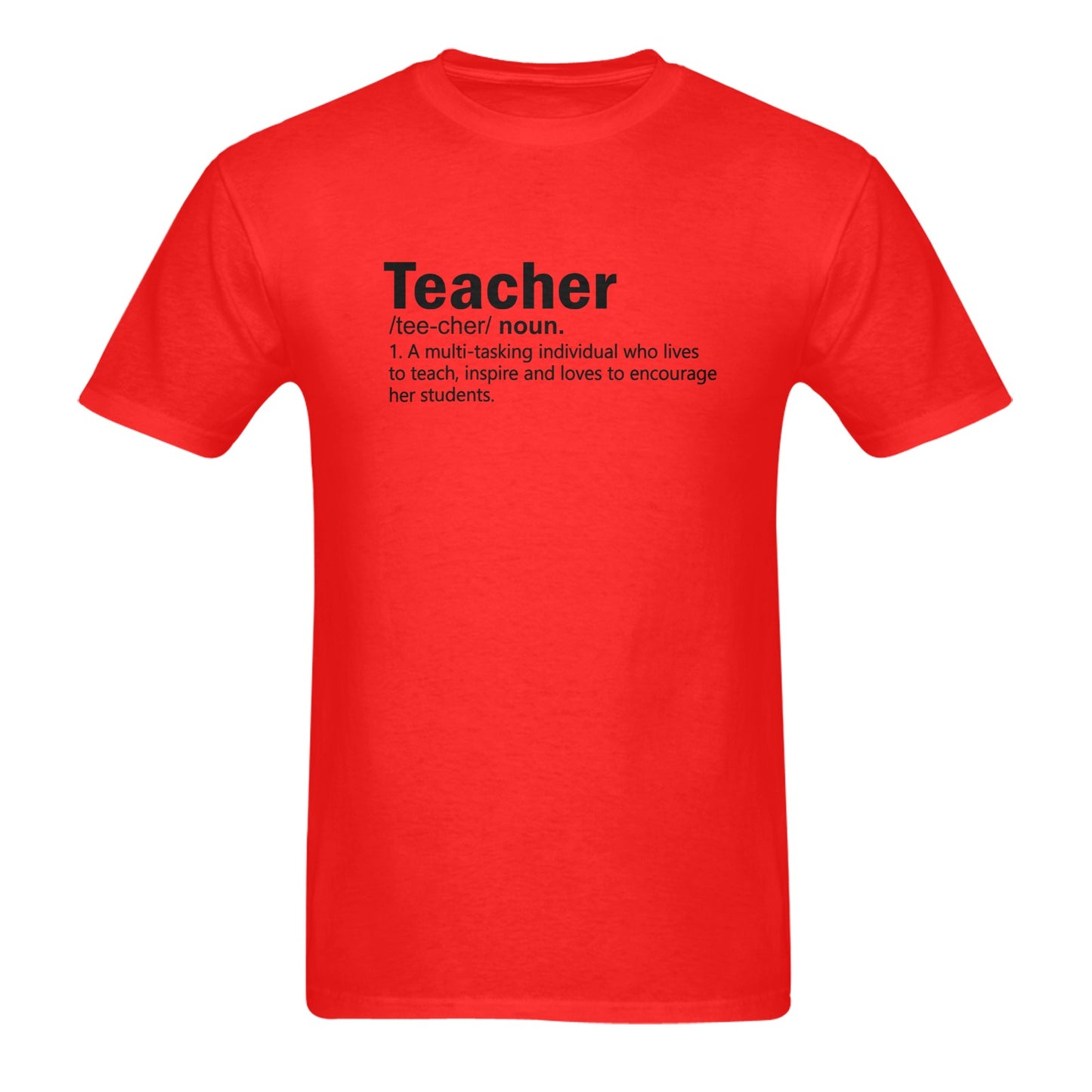 Word teacher mean tshirt