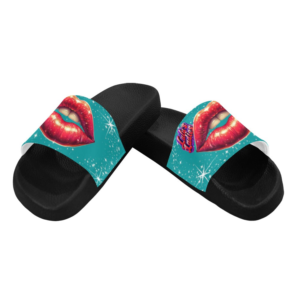 BUTTERFLY Women's Slide Sandals (Model 057)