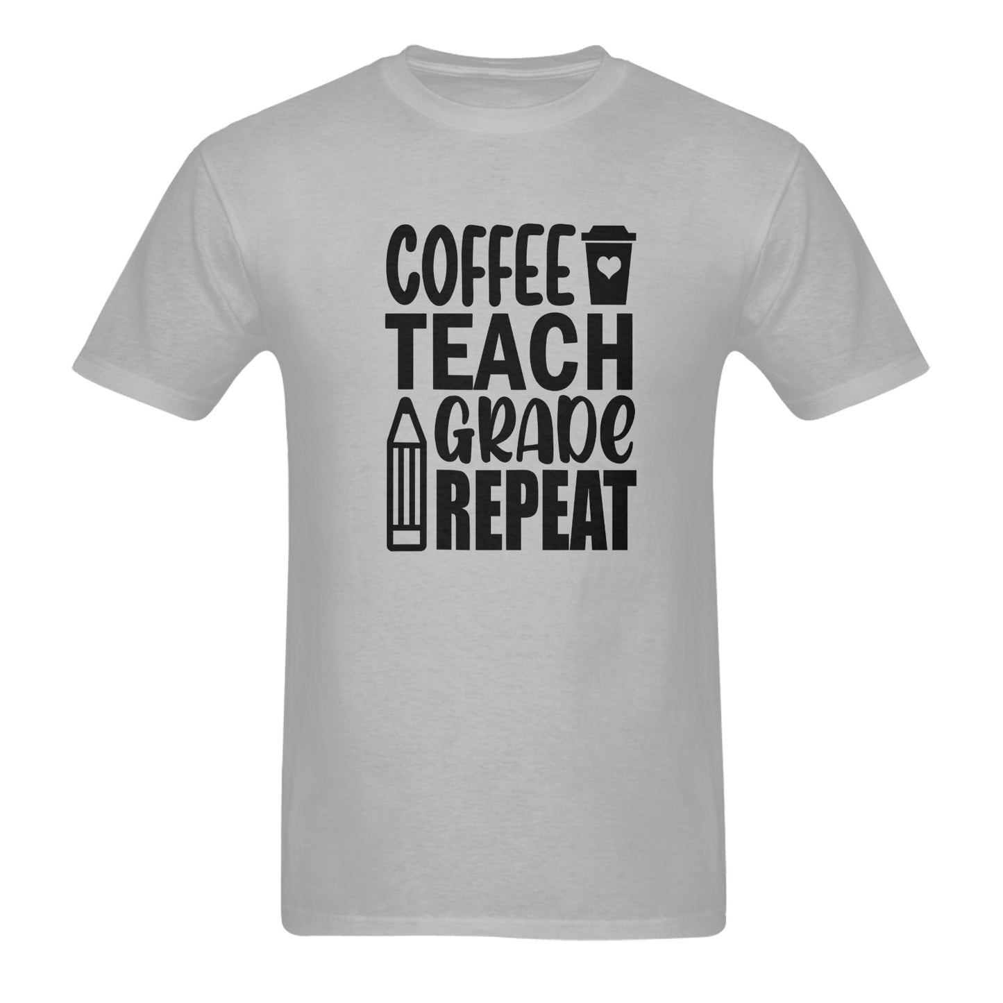 COFFEE TEACH GRADE REPEAT TSHIRT