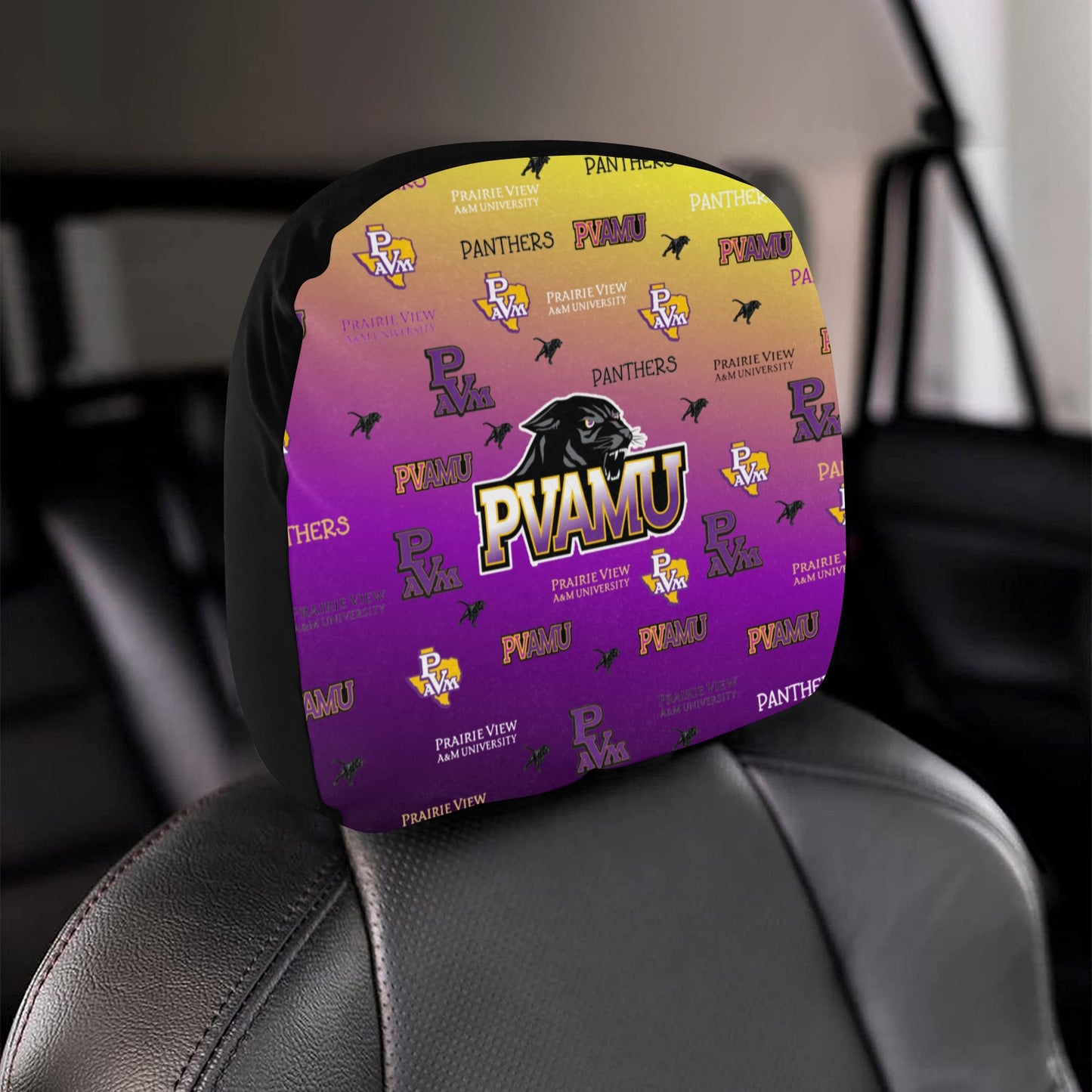 Custom Car Headrest Cover