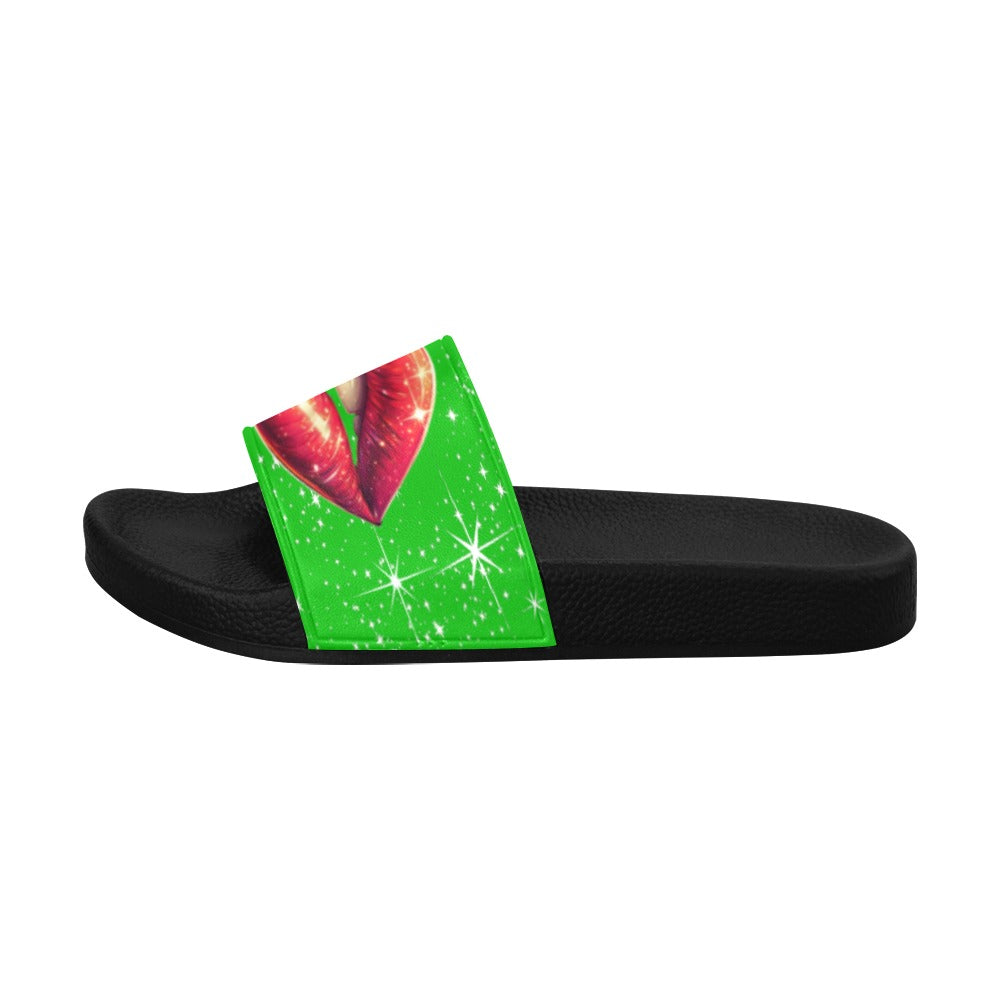 BUTTERFLY Women's Slide Sandals (Model 057)