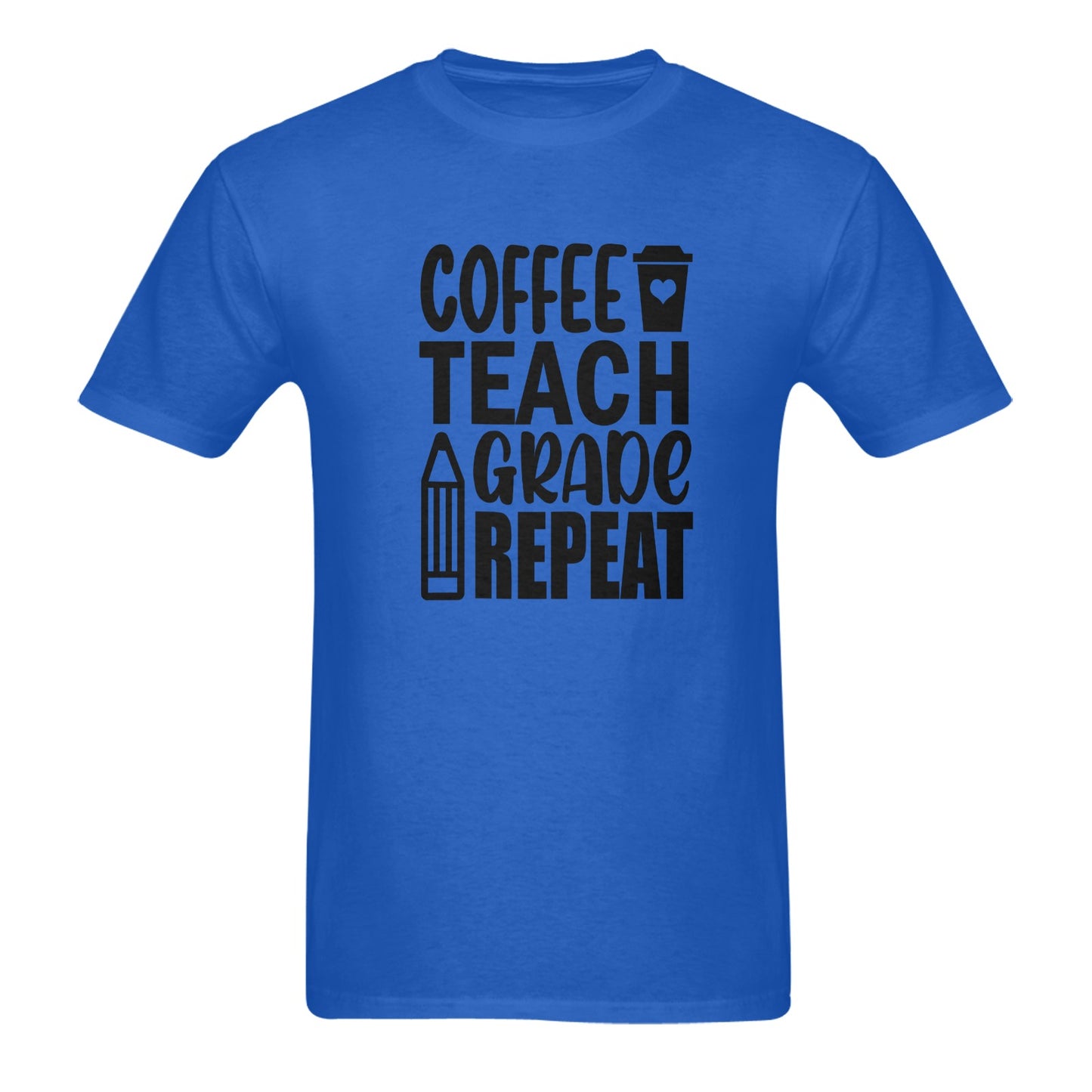 COFFEE TEACH GRADE REPEAT TSHIRT