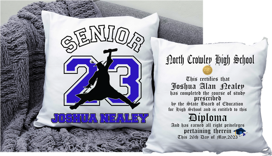 Graduation/Diploma Pillowcase