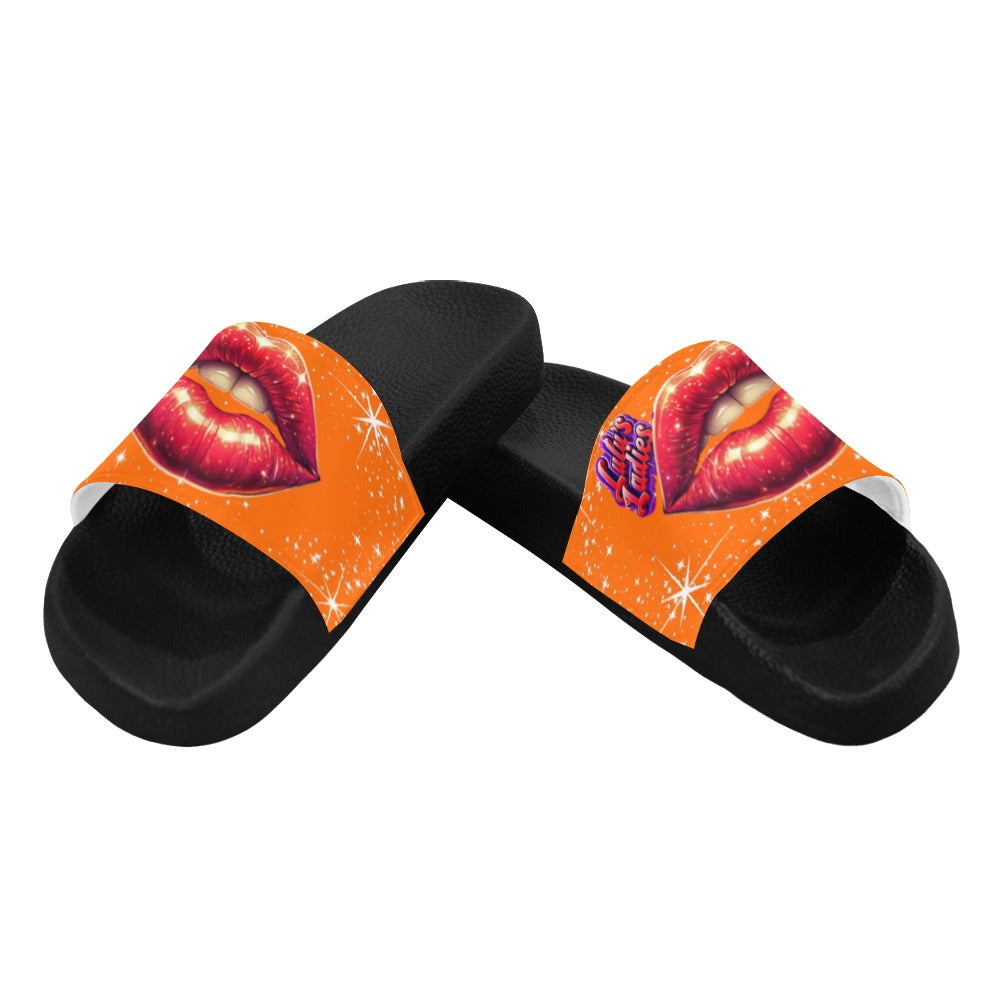 BUTTERFLY Women's Slide Sandals (Model 057)