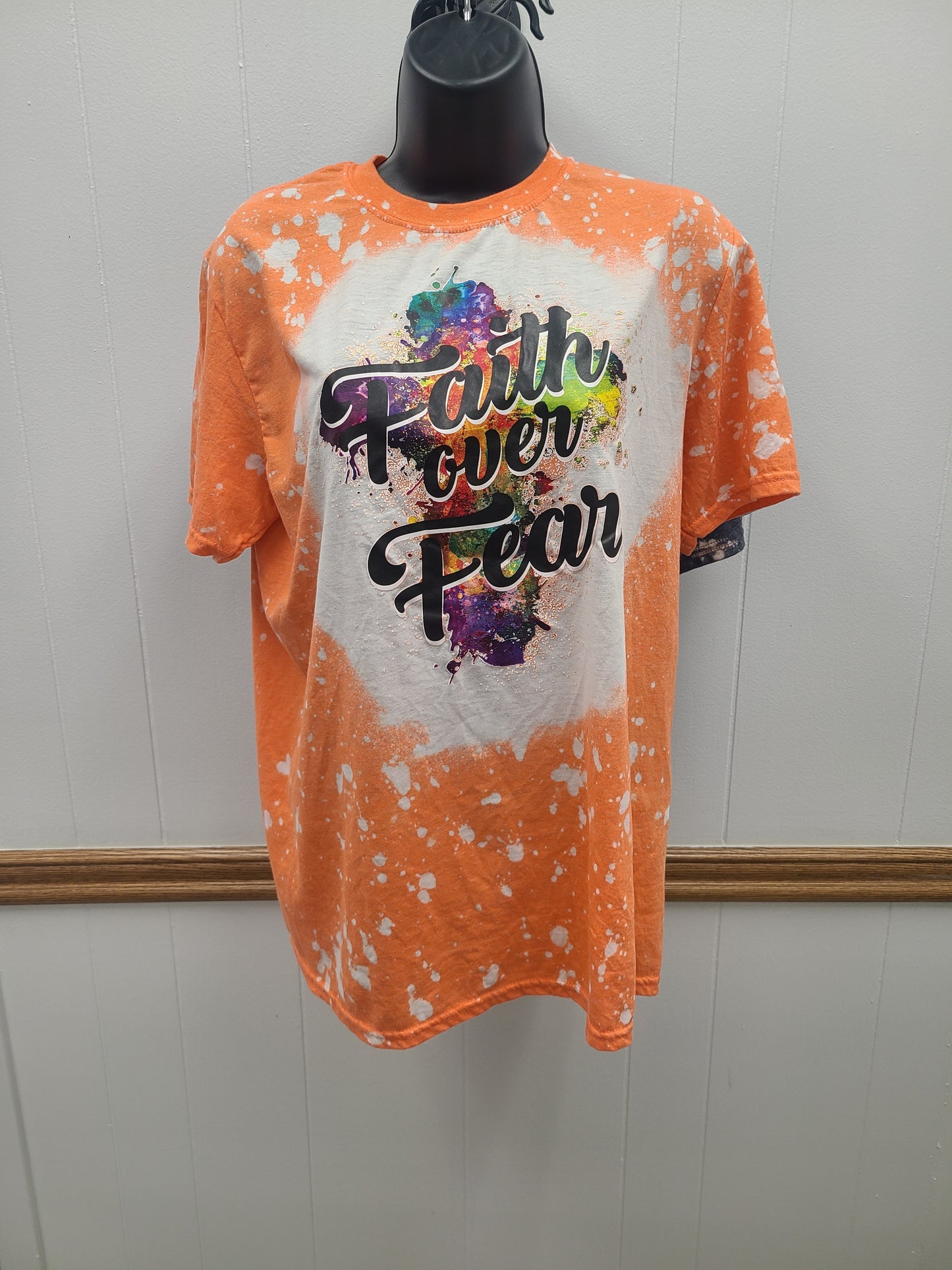 Faith One Fear Bleached Tee